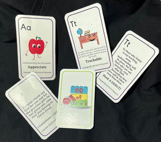 Kid of Character Affirmation Cards