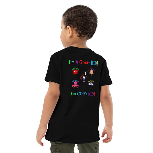 KOC Kids I'm A Great Kid, I'm God's Kids - Organic cotton kids t-shirt