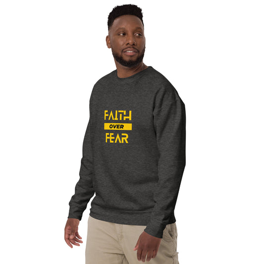 BKOC - "Faith Over Fear" - Unisex Premium Sweatshirt