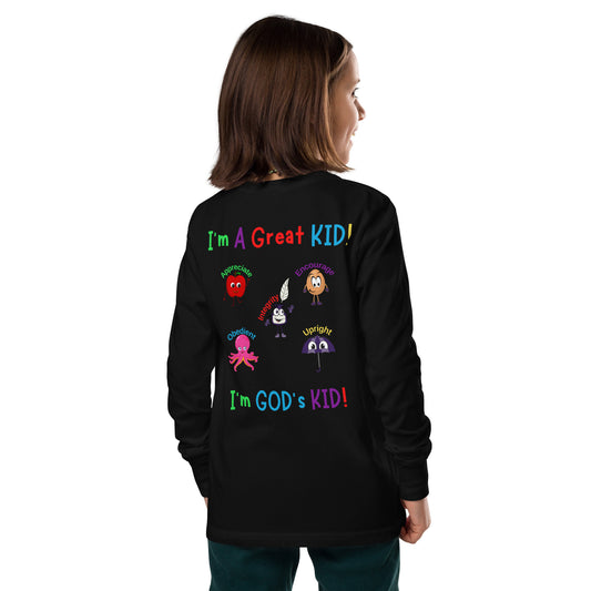 KOC Kids I'm A Great Kid - Youth Long Sleeve T-Shirt