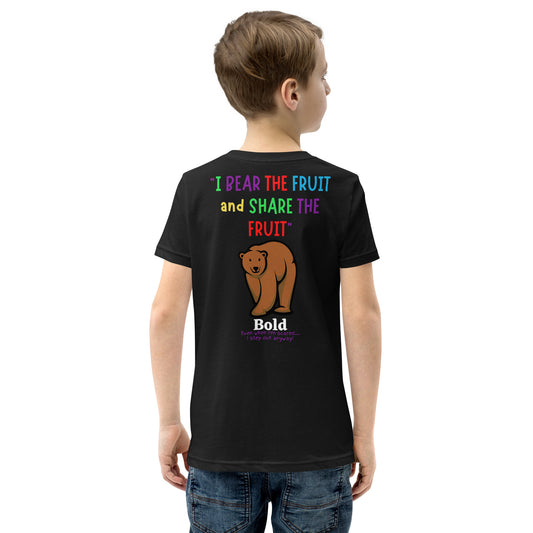 KOC Kids I Bear The Fruit And Share The Fruit - Youth Short Sleeve T-Shirt
