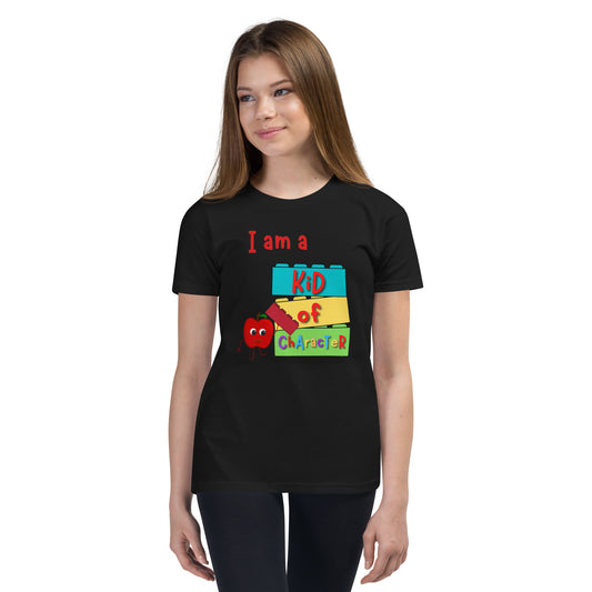 KOC Kids I Am A Kid of Character - Youth Short Sleeve T-Shirt