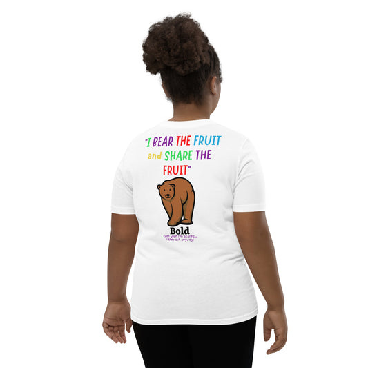 KOC Kids I Bear The Fruit And Share The Fruit - Youth Short Sleeve T-Shirt